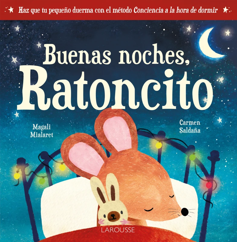 Portada del libro infantil Buenas noches, ratoncito