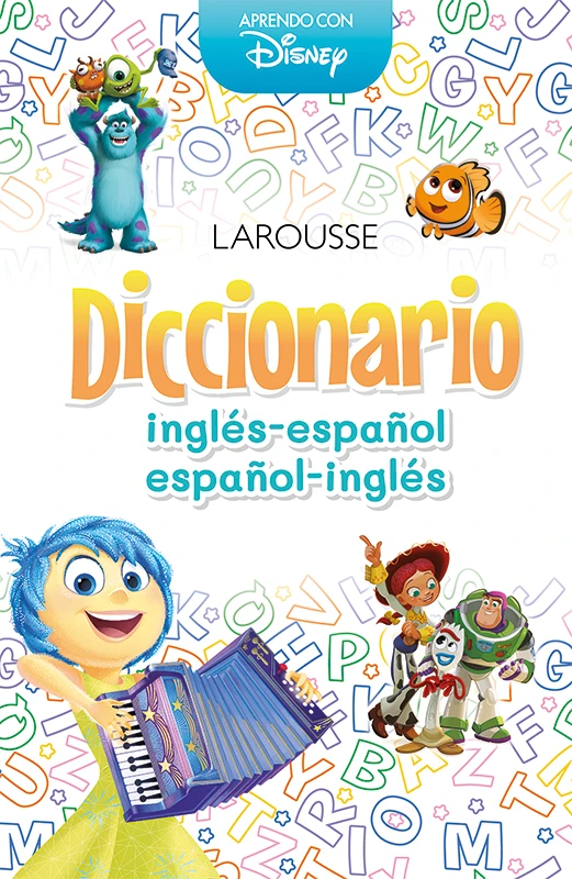 Portada del Diccionario inglés-español Disney