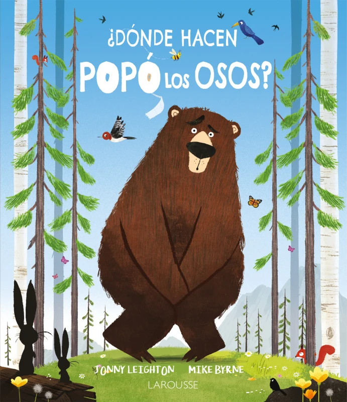 Portada del libro infantil ¿Dónde hacen popó los osos?