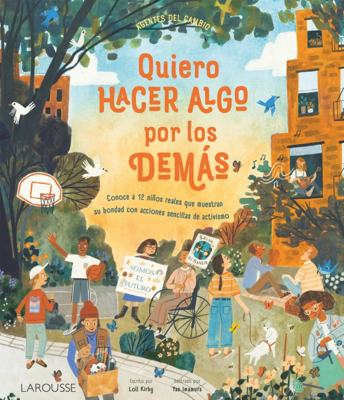 Portadas del libro Agentes del cambio. Quiero hacer algo por los demás