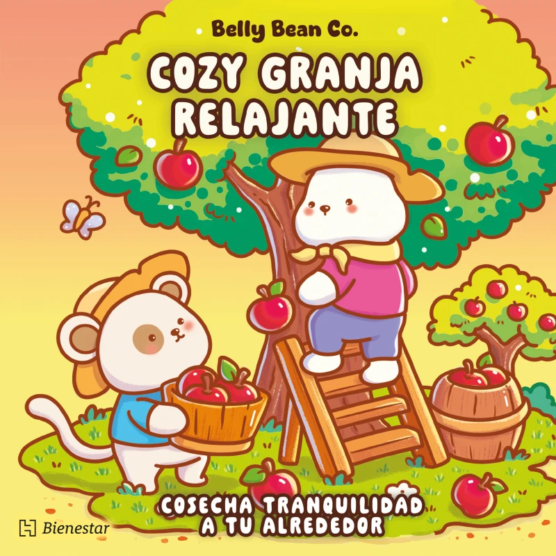 Portada del libro infantil Cozy Granja relajante