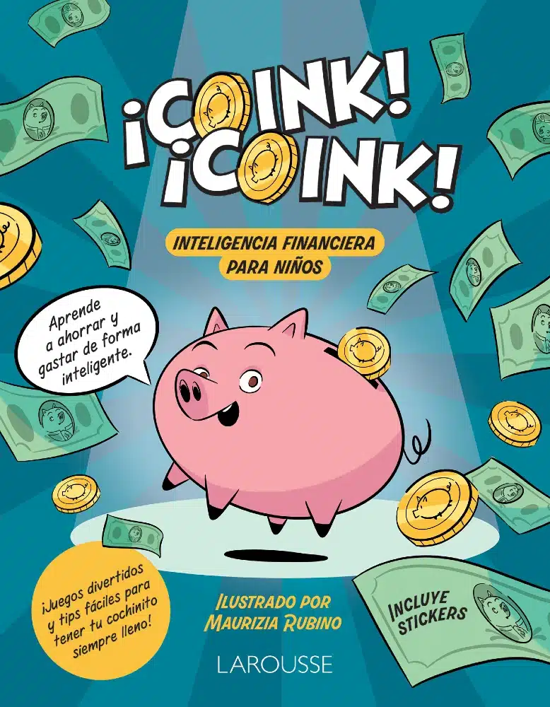 Portada del libro Coink Coink. Inteligencia financiera para niños