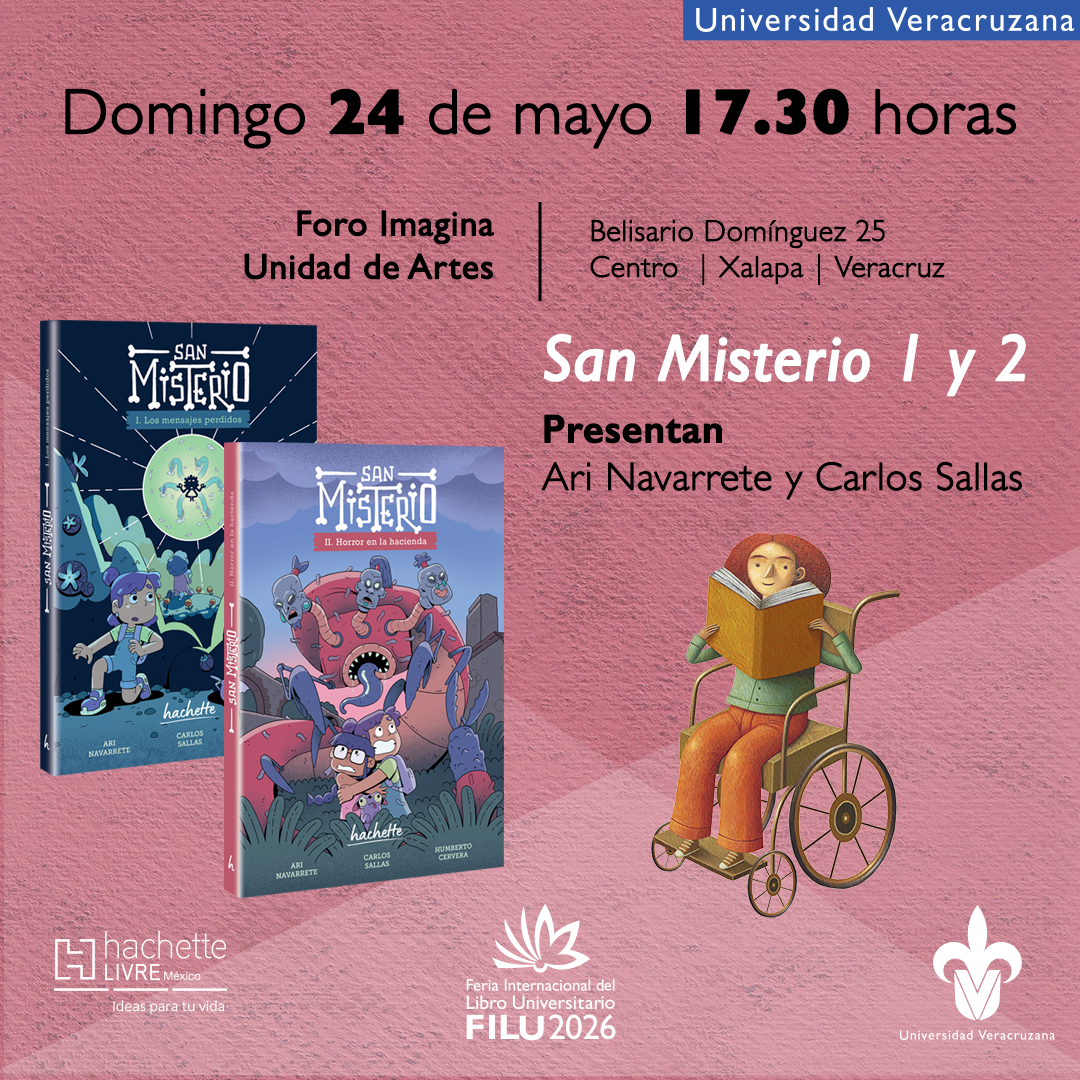 Presentación de los Libros San misterio 1 y 2, FILU 2026
